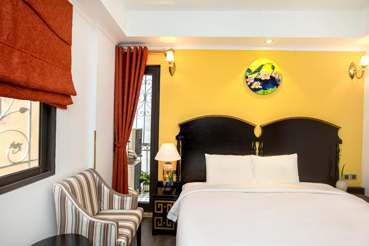 Hanoi Center Silk Boutique Hotel & Travel Exterior foto